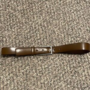 Men's Brown Leather Belt